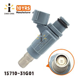 PEIVSO High Performance Flow Fuel Injector OEM 15710-31G01 1571031G01 Auto Spare Injection For Suzuki King Quad