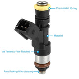 CHKK-CHKK 4pcs 210LB 2200CC Fuel Injector for Honda Audi Mazda Dodge LS3 LS7 Corvette C6 Camaro 0280158829 0280158821 0280158843