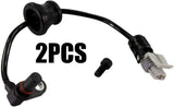 2PCS ABS Wheel Speed Sensor 96626080 For Pontiac Torrent Chevrolet Equinox Captiva Saturn Opel 2007-2013 Rear Left Right