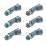 CHKK 6pcs 2M2E-A7B 2M2E-5F593-A7B AJ51-13-250 Fuel Injector For FORD MONDEO 01-04 2.5L MAZDA 6 03-08 3.0L MPV 02-06 V6 3.0L