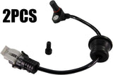2PCS ABS Wheel Speed Sensor 96626080 For Pontiac Torrent Chevrolet Equinox Captiva Saturn Opel 2007-2013 Rear Left Right