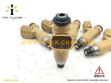 CHKK-CHKK 6pcs 23250-0P050 23209-0P050 Fuel Injector Nozzle Fit For Toyota REIZ CROWN 4REIZ GRX12 GRS18 2005-2010 232500P050