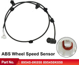 ABS Wheel Speed Sensor 89545-0K050 For TOYOTA Fortuner 2004-2015 Rear Right