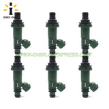 CHKK-CHKK 1/4/6x 16611-AA340 3400 fuel injector for SUABRU OUTBACK 2001~2004 3.0L H6 used