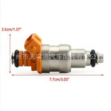 CHKK-CHKK 6PCS Nozzles For Wrangler Cherokee YJ 1987-1998 I6 4.0L Car Accessories Fuel Injectors 33007127 53003956 FJ26 FJ124