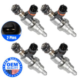 CHKK-CHKK 4 pieces For Toyota Avensis Rav4 1AZ-FSE D4 2.0L 2001-2008 Fuel Injectors 23250-28030 2325028030