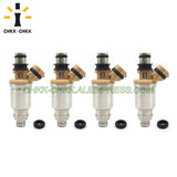 CHKK-CHKK 4x 23250-16150 23209-16150 Fuel Injector for TOYOTA EU Corolla 1992 Carina 1992~1997 Avensis 1997~2000 1.6L 4AFE