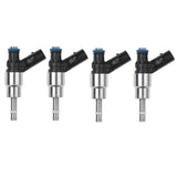 CHKK-CHKK 4Pcs OEM 06F906036F Fuel Injectors For Audi A3 A4 TT VW Volkswagen GTI EOS Jetta 0261500037 06F-906-036-F