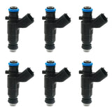 CHKK-CHKK 1/6PCS 0280156131 12571159 fuel injector for Buick&Cadillac LaCrosse / Rendezvous / CTS / SRX / STS 3.6L