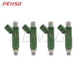 CHKK 4pcs 23250-0D040 23209-0D040 Fuel Injector For TOYOTA Corolla MR2 Celica Avensis RAV4 1.8L 1ZZ