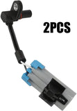 2PCS ABS Wheel Speed Sensor 96626078 For Pontiac Torrent Chevrolet Equinox Captiva Saturn Opel 2007-2013 Front Left Right