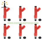 CHKK-CHKK 4/8x 1001-87F90 850CC 83lb fuel injector for TOYOTA Corolla AE86 E85 MR2 4AGE Turbo