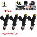CHKK-CHKK 4pcs 210LB 2200CC Fuel Injector for Honda Audi Mazda Dodge LS3 LS7 Corvette C6 Camaro 0280158829 0280158821 0280158843
