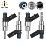 CHKK-CHKK 4Pcs OEM 06F906036F Fuel Injectors For Audi A3 A4 TT VW Volkswagen GTI EOS Jetta 0261500037 06F-906-036-F