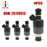 CHKK 4pcs 25176913 832-11175 Fuel Injector For SATURN SC COUPE SL SEDAN SW WAGON 1996-2001 1.9L