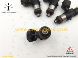 CHKK-CHKK 4pcs 0280158821 fuel injector 210Lb 2200Cc for High Impedance Honda Audi Mazda Dodge LS3 LS7 Corvette C6 Camaro