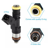 CHKK-CHKK 4pcs 210LB 2200CC Fuel Injector for Honda Audi Mazda Dodge LS3 LS7 Corvette C6 Camaro 0280158829 0280158821 0280158843