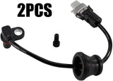 2PCS ABS Wheel Speed Sensor 96626080 For Pontiac Torrent Chevrolet Equinox Captiva Saturn Opel 2007-2013 Rear Left Right